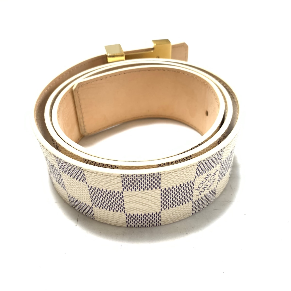 ルイヴィトン/ベルト/アズール/サイズ：85CM □幅40mmの買取実績