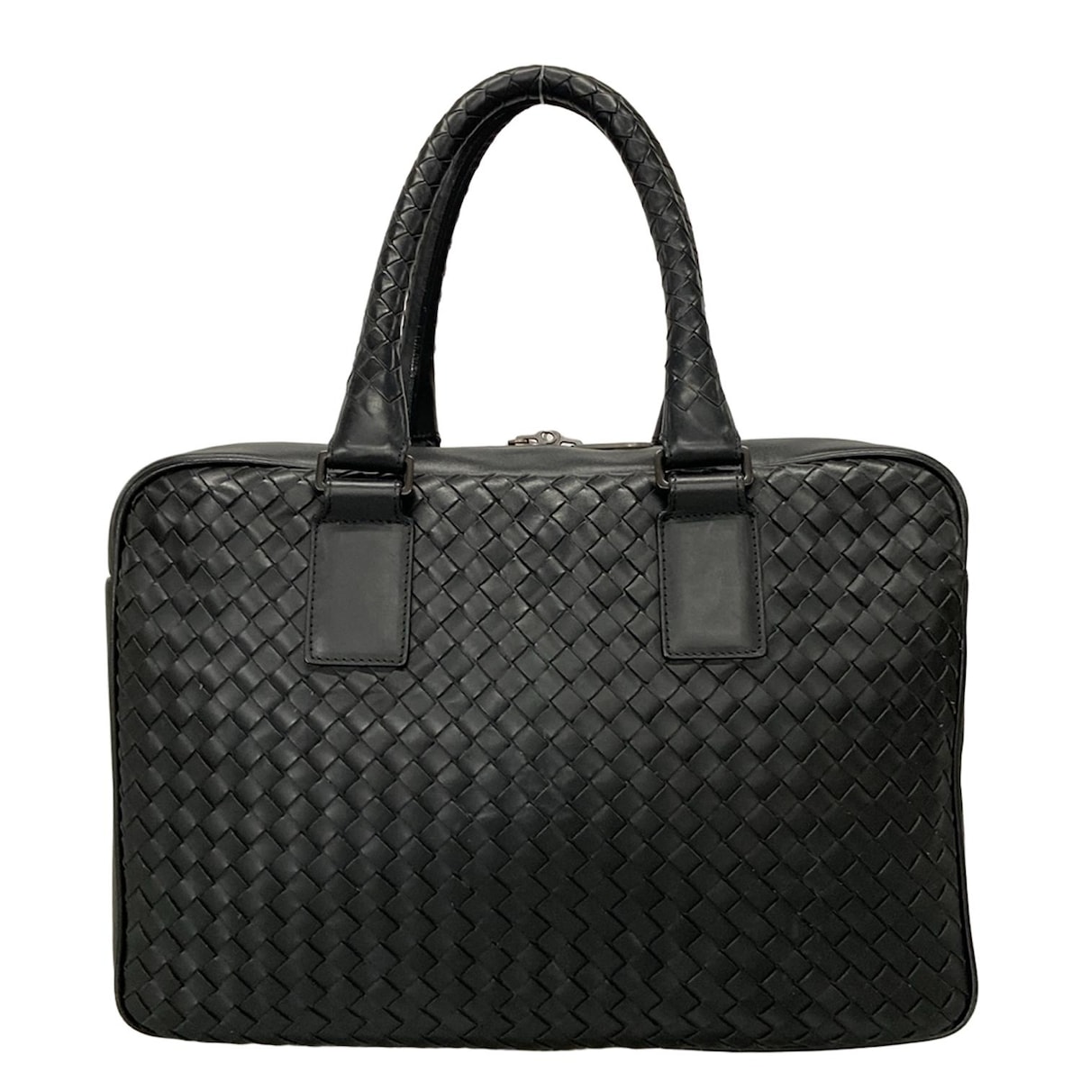 ボッテガヴェネタ/ビジネスバッグ/イントレチャート/黒/レザー/型番