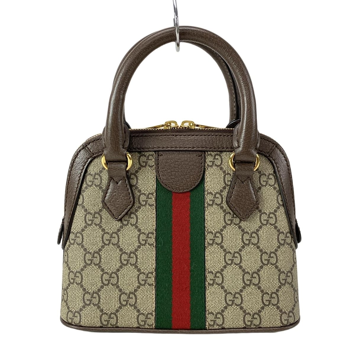 グッチ/ハンドバッグ/オフィディア ミニ トップハンドルバッグ/ダーク