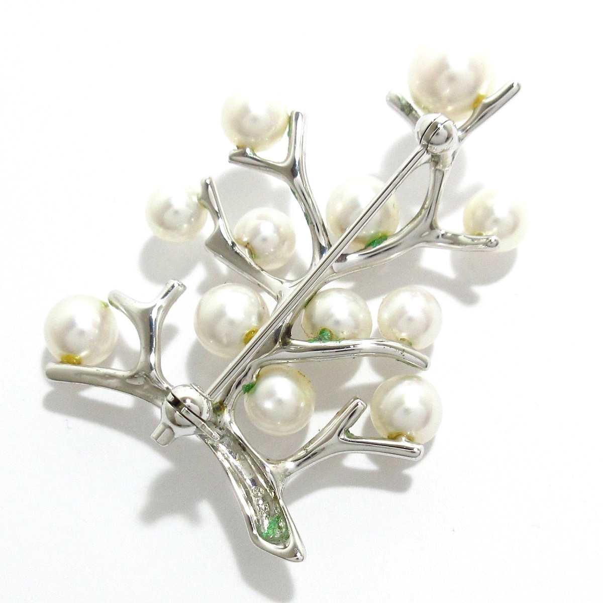 ミキモト/ブローチ/シルバー×アイボリー/幸福の木の買取実績【ブラン