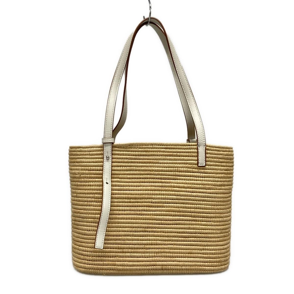 ロエベ/トートバッグ/スクエア バスケットバッグ スモール/ナチュラル