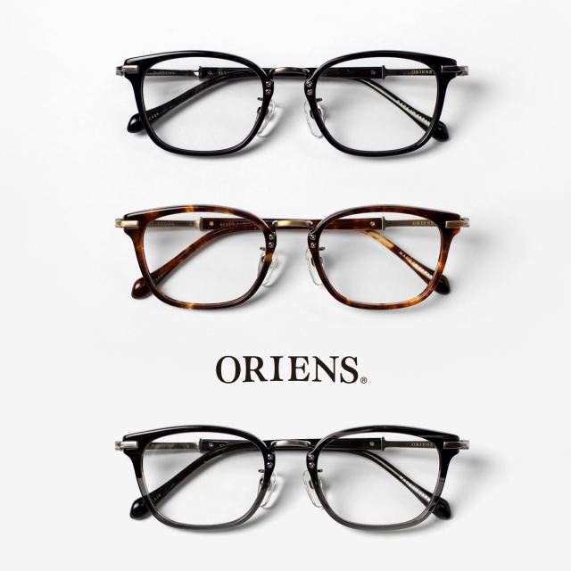 ORIENS オリエンス ウェリントンフレーム コンビ チタン S2213 日本製