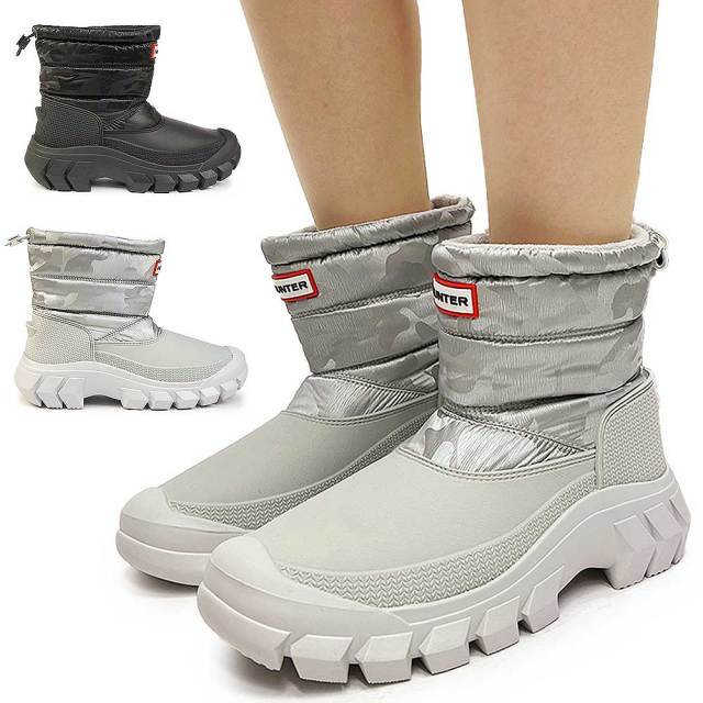 ハンター 防水 防寒 スノーブーツ レディース WFS1004PCT イントレ