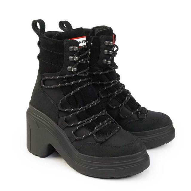 ハンター レディース ブーツ 厚底 WFP1108LNY エクスプローラー ミッド