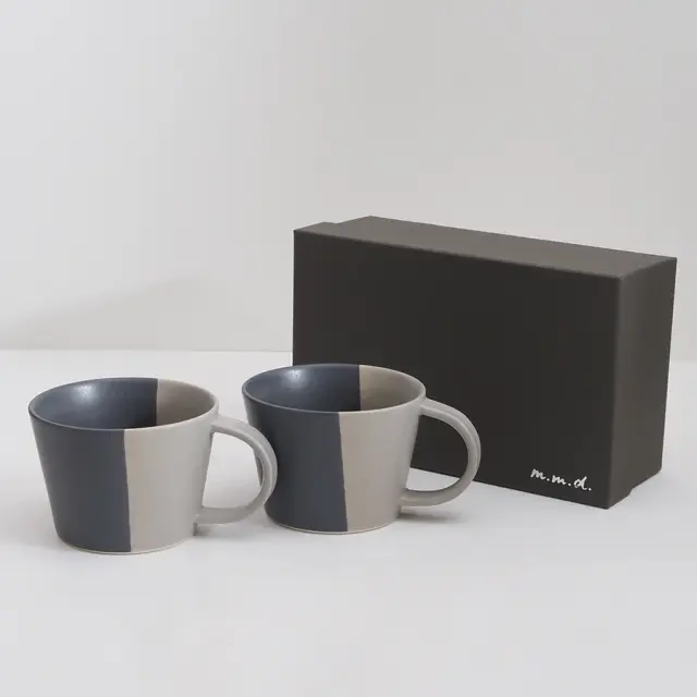 マグカップ2個セット / lanz m.m.d. / ギフトボックス＆熨斗付き