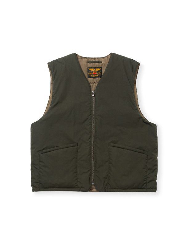CALEE 「TASLAN NYLON PADDED WAIST COAT」 パデットベスト