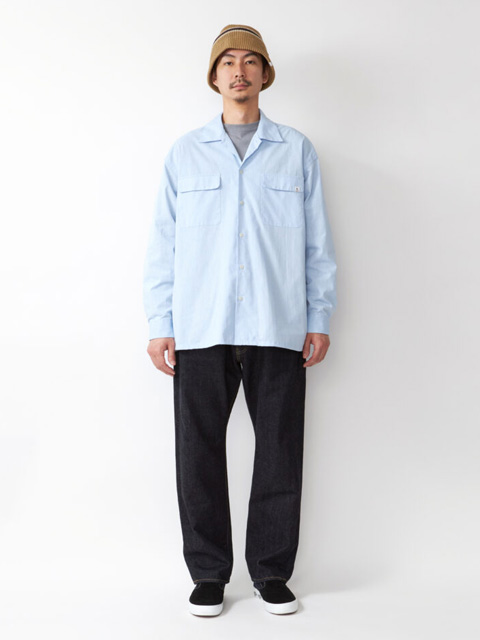 RADIALL 「TRUE DEAL POT - OPEN COLLARED SHIRT L/S 」 T/C