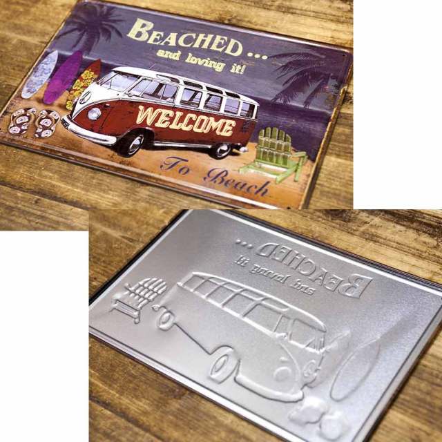 アンティークメタルプレートSparadiseブリキの看板/サインプレート看板