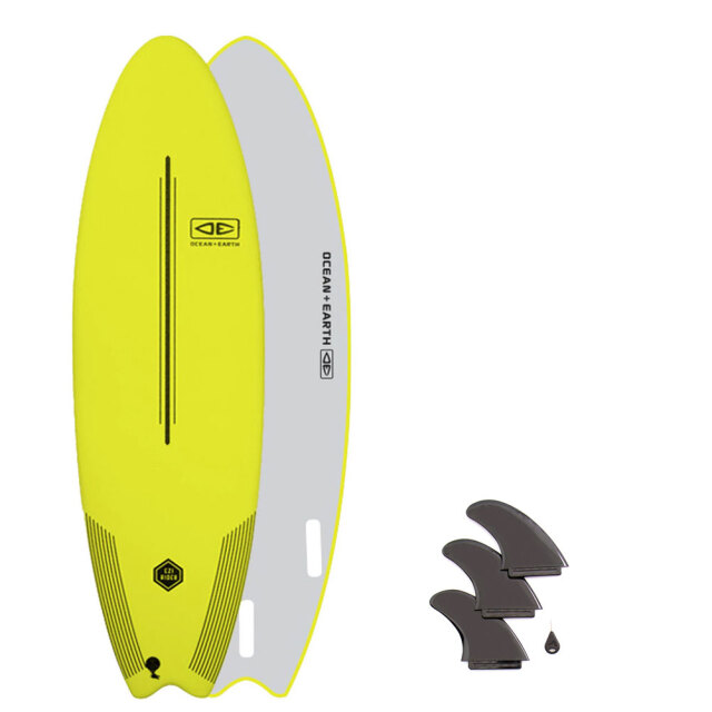 OCEAN&EARTH EZI RIDER SOFT BOARD 5'6 サーフボード ソフトボード