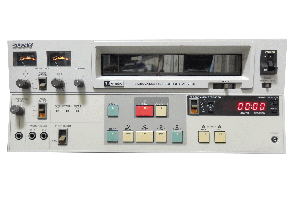 U－matic VOシリーズ VTR (SONY) [修理］ e-SHOPマーベリック