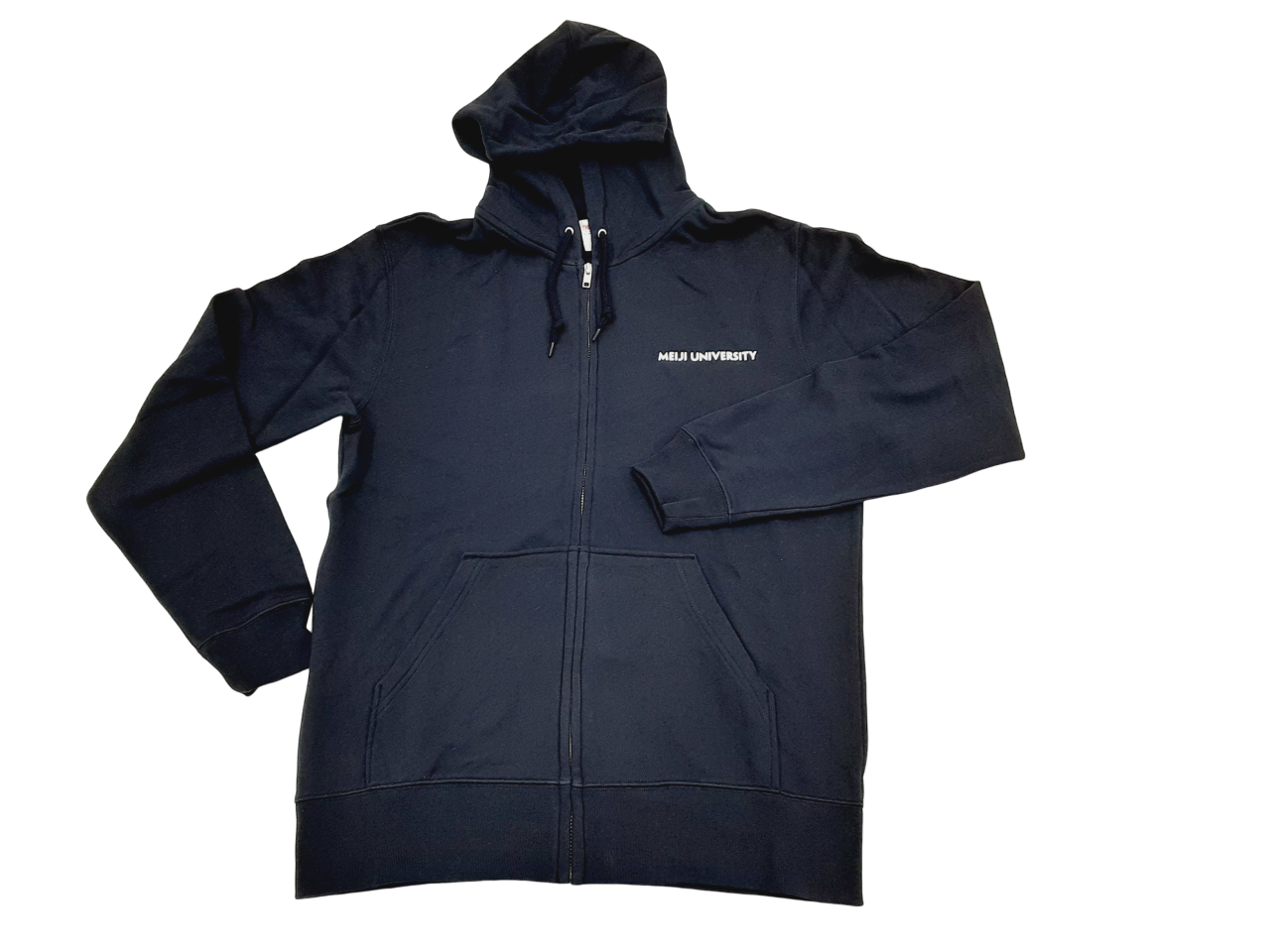 ◇明大ジップパーカー002ディープネイビーM 明大グッズ ネットショップ