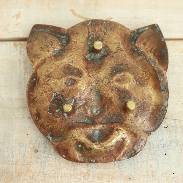 フランス アンティーク ネコの小物置き