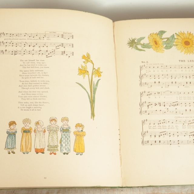 ケイト・グリーナウェイ A DAY IN A CHILD'S LIFE Kate Greenaway
