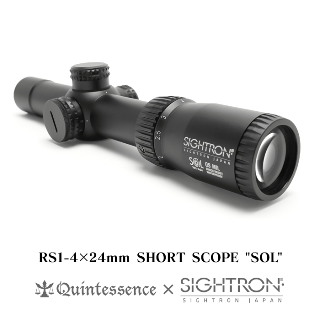 ライラクス サイトロンジャパン ミルスペック スコープ RS1-4×24mm