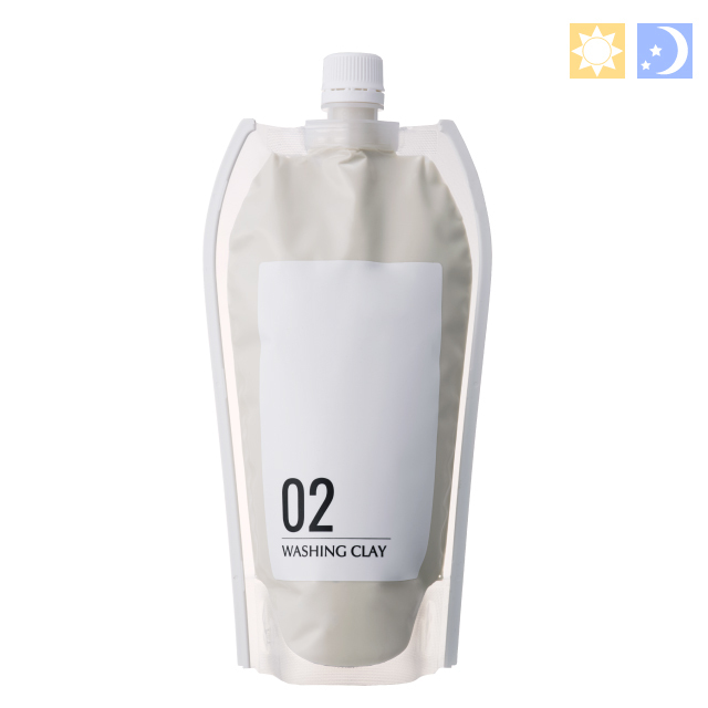 クレイの力で皮脂を吸着する肌磨き洗顔 /4種類の天然クレイが余分な