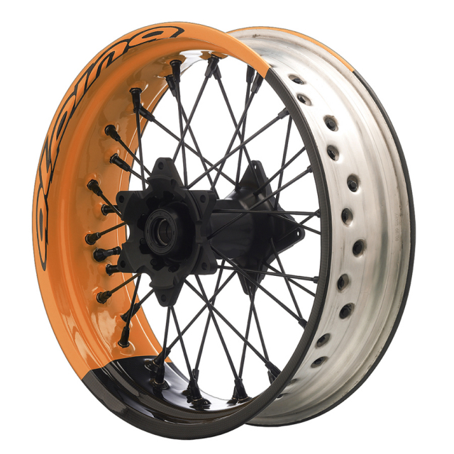 前後セット）KTM用アルピナモタードチューブレスホイール alpina