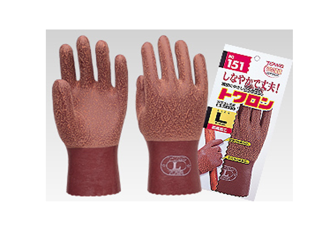 送料無料 作業用ゴム手袋 TOWA トワロンNo.151 サイズ組合せ可能 10双1
