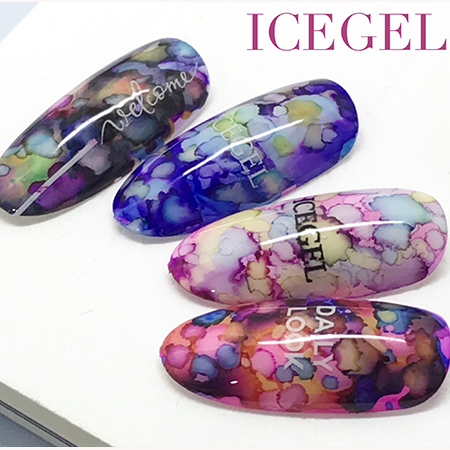 ICE GEL】 マーブルリキッド 7ml アンバー MA-08