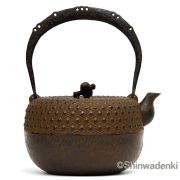 南部鉄器 鉄瓶 岩鋳 清末・清茂作 Shinwadenki