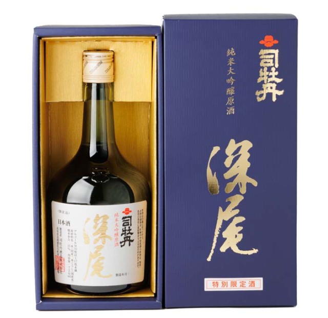 日本酒 司牡丹酒造 純米大吟醸原酒 深尾 箱入 720ml