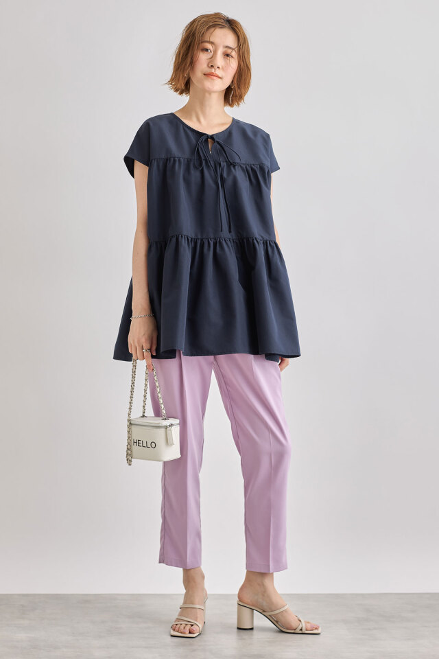 ティアードブラウス