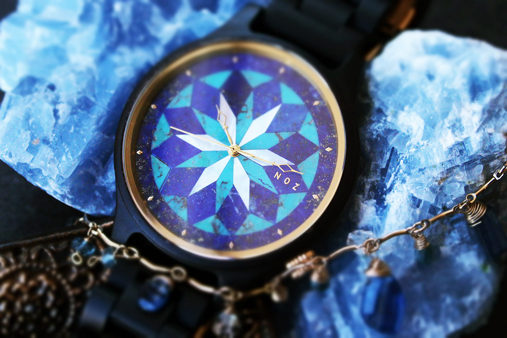 2サイズ】QUARTZ MODEL クオーツモデル／アラベスク エボニー天然木