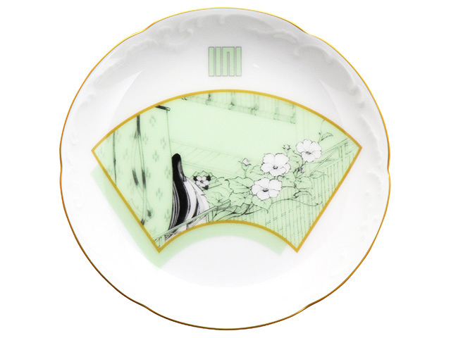 直営店限定＞源氏物語「桐壺」 15cm銘々皿