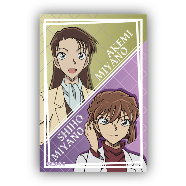 名探偵コナン スクエア型缶バッジVol.3 宮野志保＆宮野明美