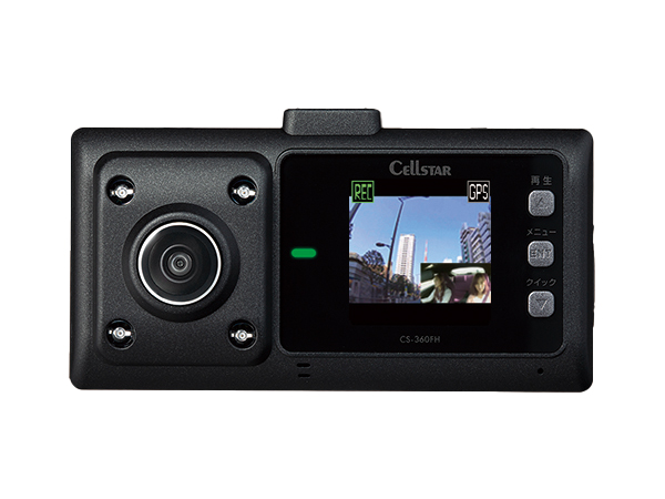 CS-360FH ドライブレコーダー [360°録画タイプ][3年保証][2020年モデル]