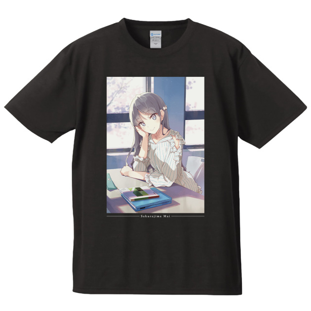青春ブタ野郎はサンタクロースの夢を見ない Tシャツ 桜島麻衣 XLサイズ