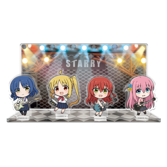 ぼっち・ざ・ろっく！ アクリルジオラマ[ひとり＆虹夏＆リョウ＆郁代]