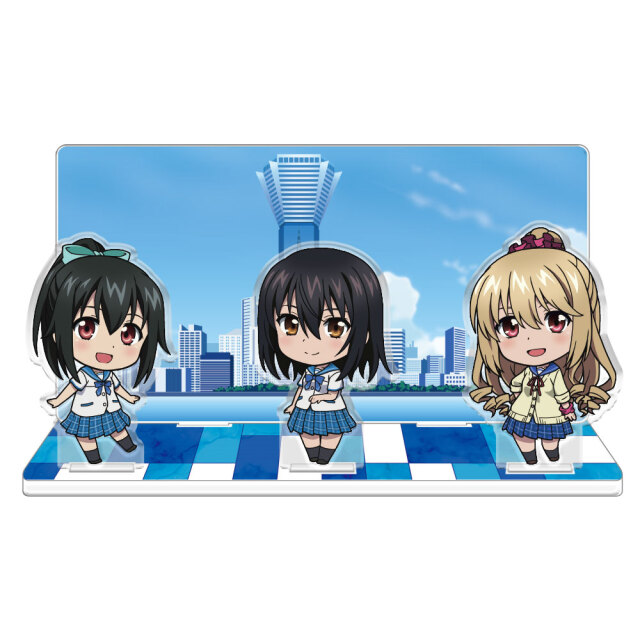 OVA「ストライク・ザ・ブラッドFINAL」 アクリルジオラマ[雪菜&浅葱&凪沙]