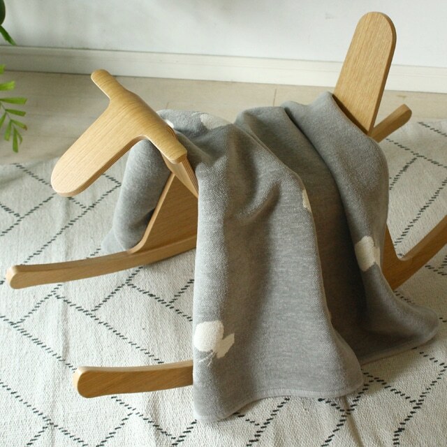 KLIPPAN × mina perhonen｜シュニールコットンブランケット ミニ