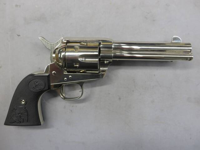 タナカ】コルト SAA.45 DC シビリアン ニッケルモデル