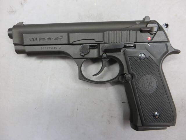 マルシン】U.S.N 9mm M9 ドルフィン ブラック HW X-PFC モデルガン