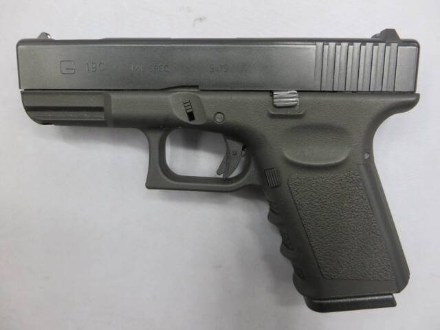 KSC】グロック19C ストレートフレイム G19 Glock19