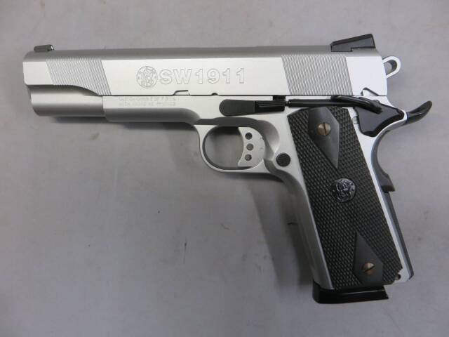 ウエスタンアームズ】S&W SW1911 シルバー