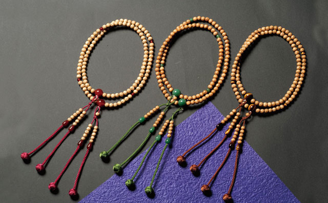 京念珠＜真言宗＞星月菩提樹（尺2寸）