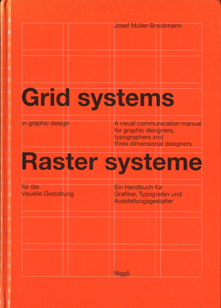 古書 dessin：Josef Muller-Brockmann: Grid systems in graphic