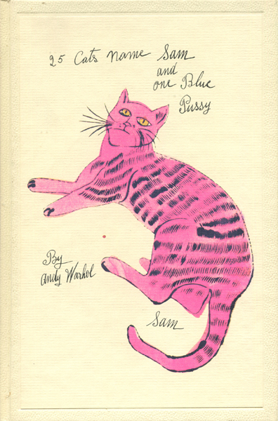 古書古本 dessin: Holy Cats by Andy Warhol's Mother / 25 Cats Name