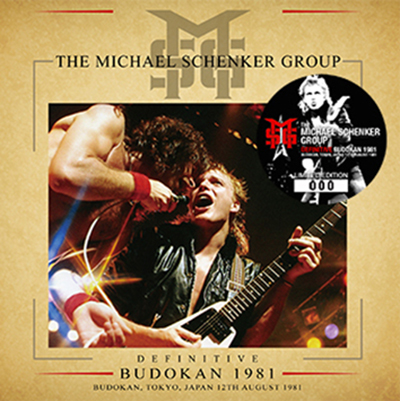 MICHAEL SCHENKER GROUP - DEFINITIVE BUDOKAN 1981 DRAGONFLY