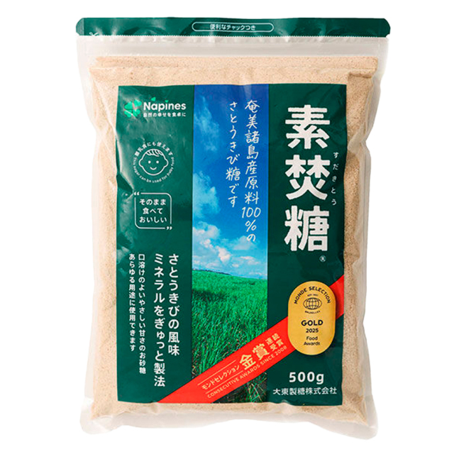 大東製糖 素焚糖 500g|珈琲・紅茶とお菓子パンづくりの専門店【おうち