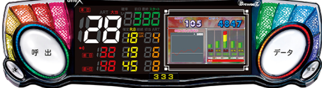 スロット用データカウンター】ビッグウォーズ5/ ワンエー