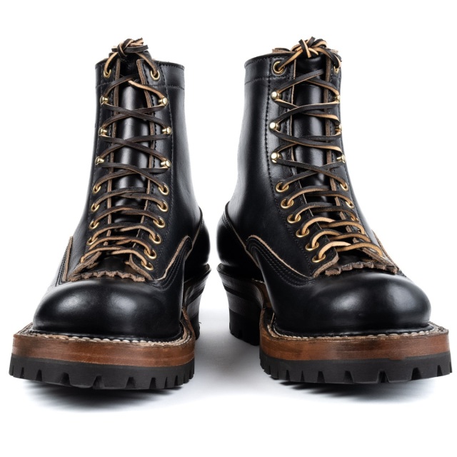 ホワイツブーツ] WHITE'S BOOTS 375LTT-V Smoke Jumper 7'' Black