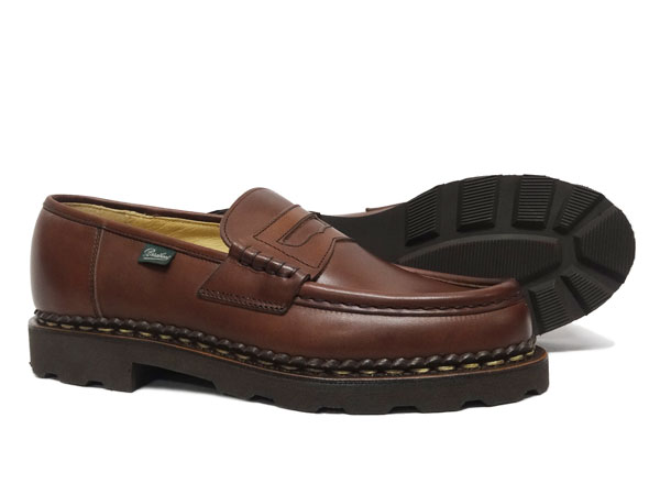 パラブーツ メンズ ローファー ランス *ブラウン Paraboot Reims