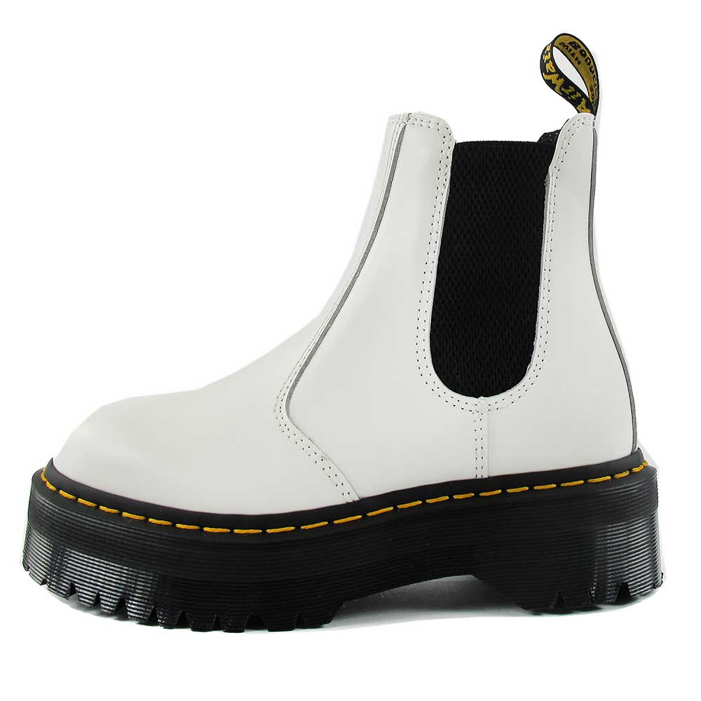 ドクターマーチン ブーツ チェルシーブーツ サイドゴア 厚底 クアッド