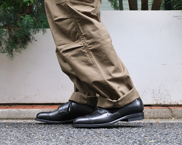 BROTHER BRIDGE ブラザーブリッジ DALERU ダレル Vintage BLK Calf