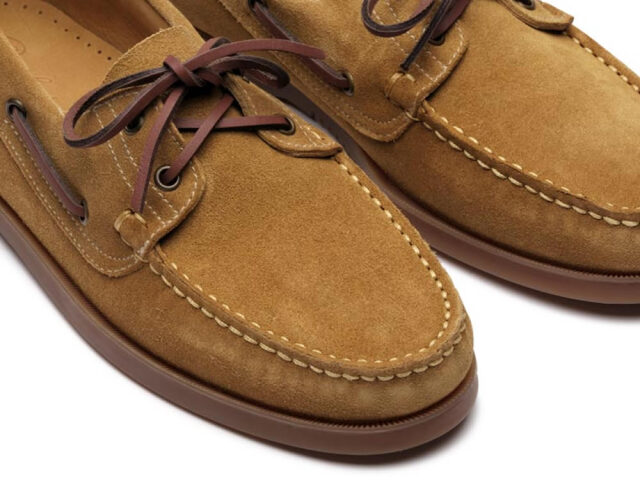 パラブーツ バース メンズ 靴 デッキシューズ スエード ローファー