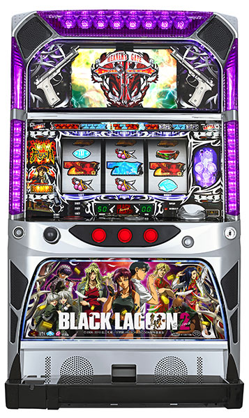スパイキー BLACK LAGOON2 【ブラックラグーン2】 中古パチスロ実機