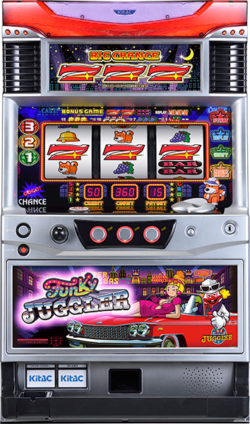 北電子 ファンキージャグラー 中古パチスロ実機 [4ch対応] A-SLOT